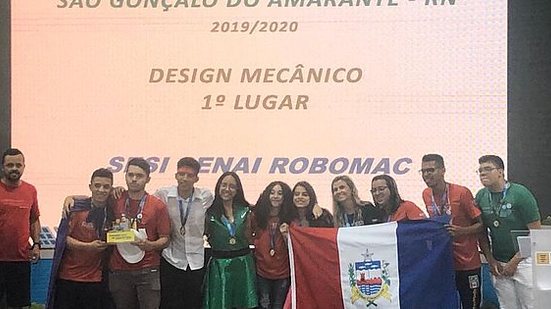 Imagem Escolas Sesi/Senai conquistam primeiros lugares no regional de robótic