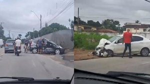 Acidente de trânsito matou mulher em Santa Amélia | Foto: Reprodução