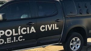 Foragido foi localizado e preso por policiais civis da Divisão Especial de Investigações e Capturas (Deic) | Foto: Arquivo / PC