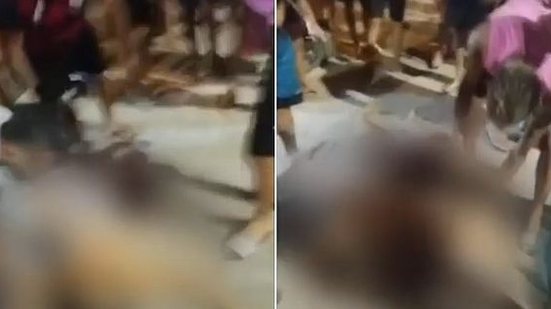 Imagens filmadas por testemunhas logo após o assassinato da adolescente | Reprodução / TV Pajuçara