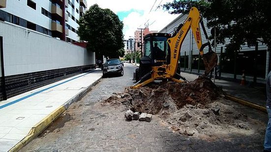 Flagrante no bairro de Jatiúca | TV Pajuçara / Edson Moura