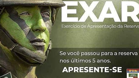 Imagem Exército realiza Exercício de Apresentação da Reserva 2020