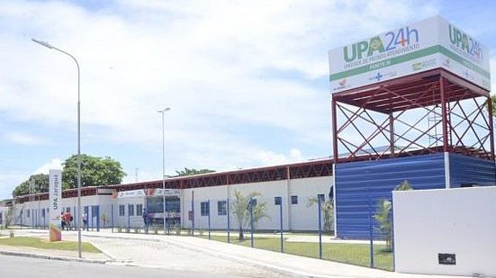 Mulher foi levada para a UPA do Jaraguá | Foto: Ascom Sesau