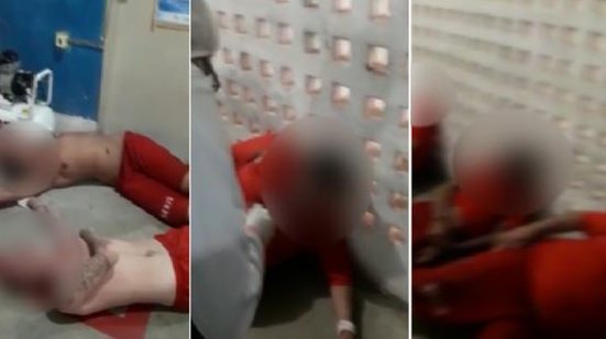 Imagem Vídeo: reeducandos passam mal por conta de superlotação em cela do Cyridião Durval