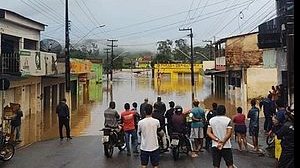 Imagem União dos Palmares: entorno do Rio Mundaú volta a alagar