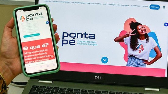 Inscrição é feita toda de forma on-line, pelo site https://pontape.al.gov.br | Foto: Marco Antonio / Agência Alagoas