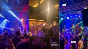 Imagem Festa clandestina com aglomeração é realizada na Barra de São Miguel