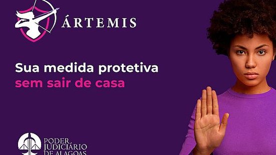 Imagem Justiça concede medidas protetivas após relato de violência doméstica no aplicativo Ártemis