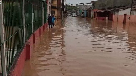 Alagamento em Jacuípe | Foto: Cortesia ao TNH1