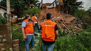 Defesa Civil realiza vistorias nos pontos de risco de toda a capital. | Foto: Ascom Defesa Civil