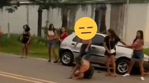 Homem agride mulher em Água Branca | Foto: Reprodução/Vídeo