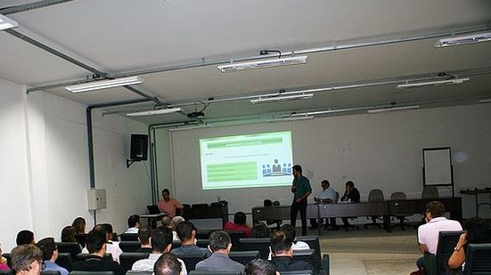 reunião ocorreu no auditório do curso de Mecânica do Campus Maceió | Foto reprodução