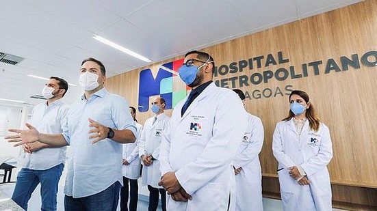 Hospital Metropolitano inaugurado em Maceió | Marcio Ferreira / Agência Alagoas