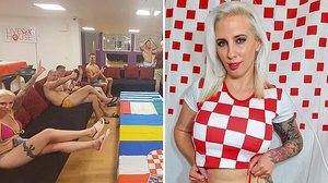 Marija Zadravec , a vencedora do polêmico Campeonato Europeu de Sexo | Reprodução / Twitter