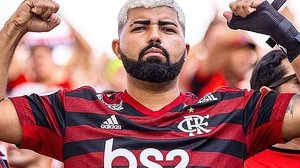 Jeferson Sales, o sósia de Gabigol, atacante do Flamengo | Arquivo pessoal / Reprodução