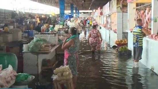 Mercado da Produção, na Levada | Foto: Reprodução / TV Pajuçara