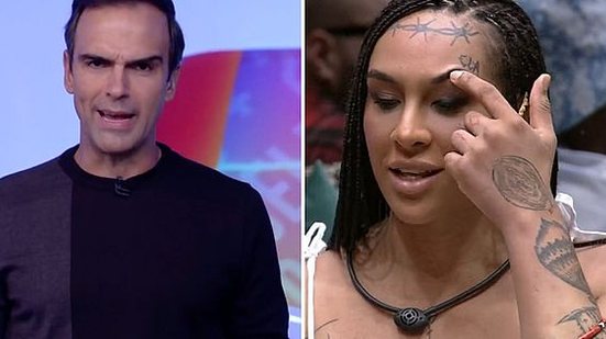 Imagem Tadeu Schmidt denuncia transfobia sofrida por Linn da Quebrada no BBB22