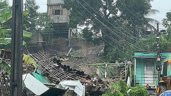 Penedo é uma das principais cidades atingidas pelas fortes chuvas em Alagoas