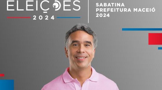 Imagem Eleições 2024: Rafael Brito é o entrevistado desta quinta-feira, no Cidade AL