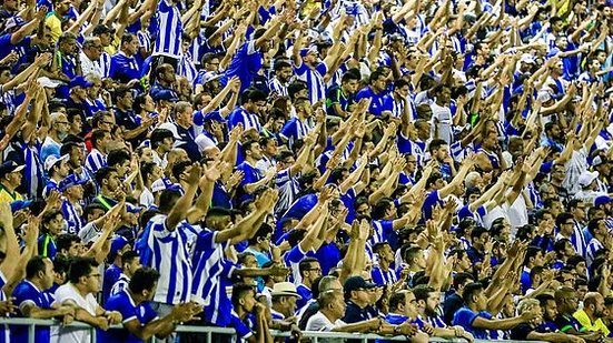 Torcida do CSA no jogo contra o Paysandu | Pei Fon / Portal TNH1