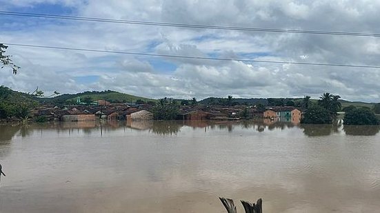 Matriz de Camaragibe foi uma das cidades que decretou situação de emergência | Bruno Protasio/TV Pajuçara