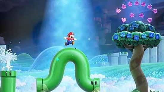 O jogo Mario Bros. Wonder, para Nintendo Switch, é um dos destaques no universo dos games em 2023 | Divulgação / Nintendo