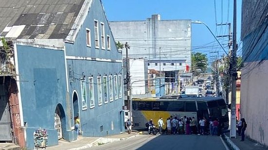 Atropelamento deixa estudante ferido e trava trânsito no Centro de Maceió | Reprodução