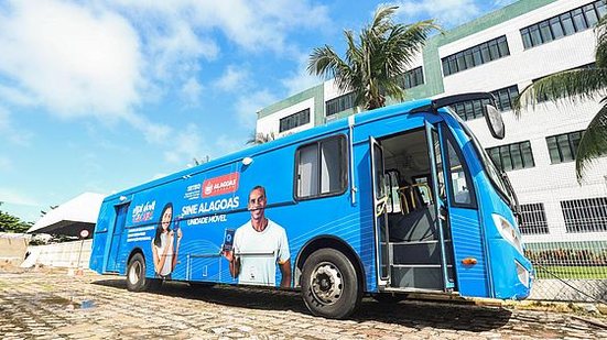 Imagem Ônibus do Sine-AL estará no Jaraguá nesta terça-feira, 18