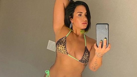 Demi esquentou a web com postagens recentes no Instagram | Reprodução/Instagram