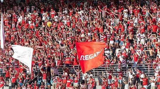 Foram 5.779 torcedores presentes no estádio Rei Pelé, nesse domingo (29) | Francisco Cedrim/CRB