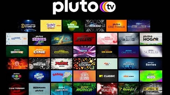 Imagem Rival gratuito da Netflix, Pluto TV ganha três novos canais