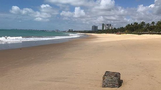 Pilha encontrada na praia de Guaxuma | Biota