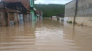 Jacuípe foi uma das cidades atingidas pelo transbordamento de rios | Divulgação/Defesa Civil