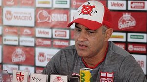 Marcelo Chamusca em coletiva antes da final | Gustavo Henrique / CRB