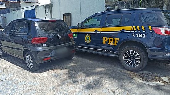 PRF em Alagoas prende homem com veículo adulterado | Foto: Ascom