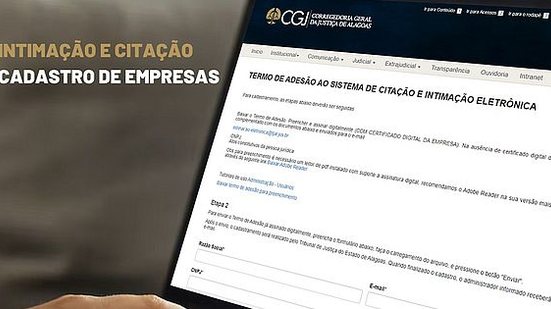 Imagem Empresas de médio e grande porte devem atualizar dados no site do TJ