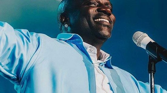 Akon se apresentou no Rock in Rio na noite desse domingo (23) | Reprodução/Instagram/Rock in Rio