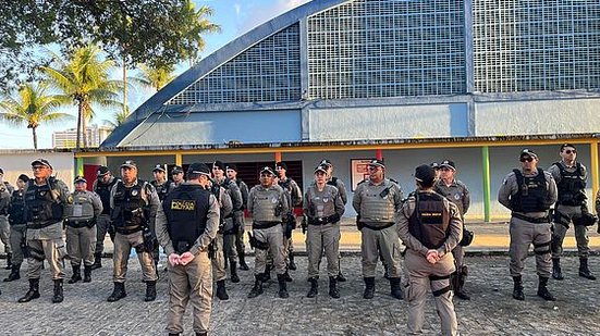 Serão mais de 500 militares distribuídos nos locais de provas e em viaturas que farão patrulhamento nas localidades. | Foto: Ascom PM