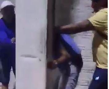 Homem agredido foi socorrido ao HGE | Foto: Reprodução