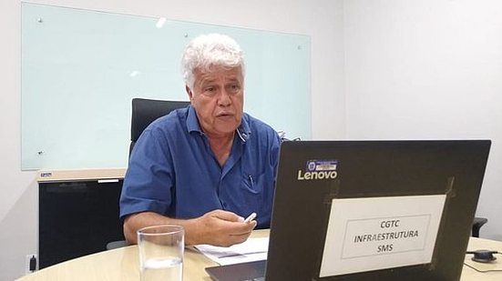 Imagem Secretário Municipal de Saúde faz videoconferência com gerentes de unidades