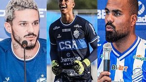 Imagem CSA continua limpa no elenco e anuncia a saída de mais três jogadores