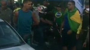 Homem teria ameaçado atropelar manifestantes | Foto: Reprodução