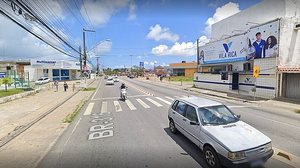 Trecho da Avenida Menino Marcelo em que ocorreu o acidente | Reprodução / Google Street View