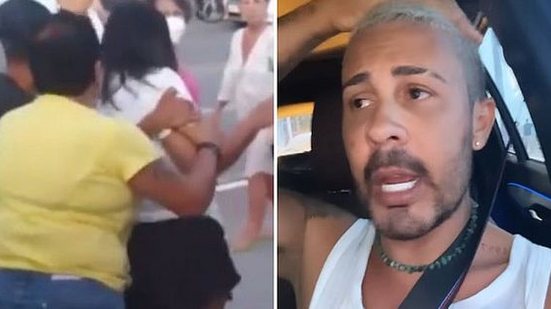 Imagem Carlinhos Maia é atacado por mulher e ouve xingamentos na orla de Maceió; vídeo