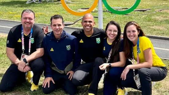 Equipe brasileira de tiro esportivo. | Foto: Divulgação/CBTE