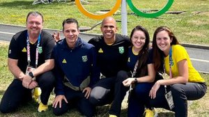 Equipe brasileira de tiro esportivo. | Foto: Divulgação/CBTE