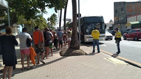 Imagem Alta Temporada: SMTT auxilia turistas que chegam em cruzeiros