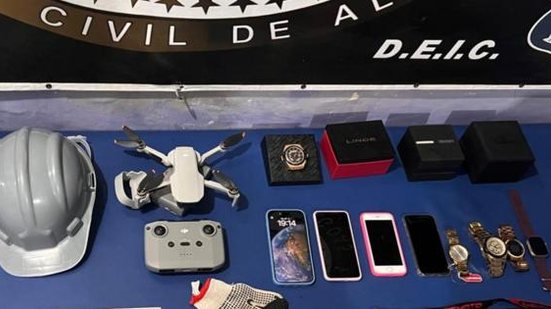 Criminoso usava drone para planejar assaltos, diz polícia | Foto: Cortesia / Ascom PC