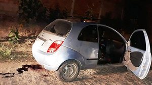 Corpo foi encontrado dentro de porta-malas de Ford Ka | Reprodução / TV Pajuçara