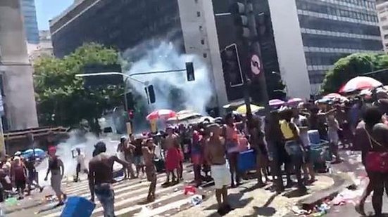 Pancadaria encerra megabloco da Ludmilla no Rio de Janeiro | Reprodução / Globonews